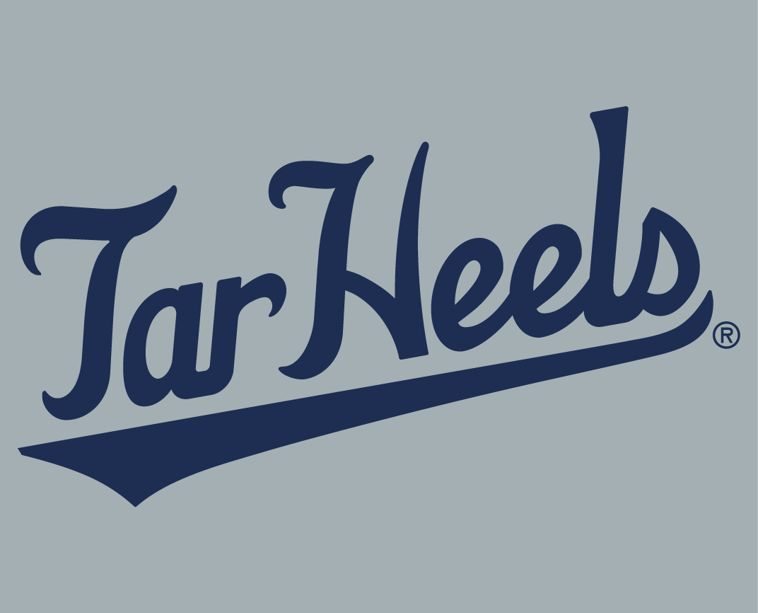 North Carolina Tar Heels 2015-Pres Wordmark Logo v14 iron on transfers for clothing...